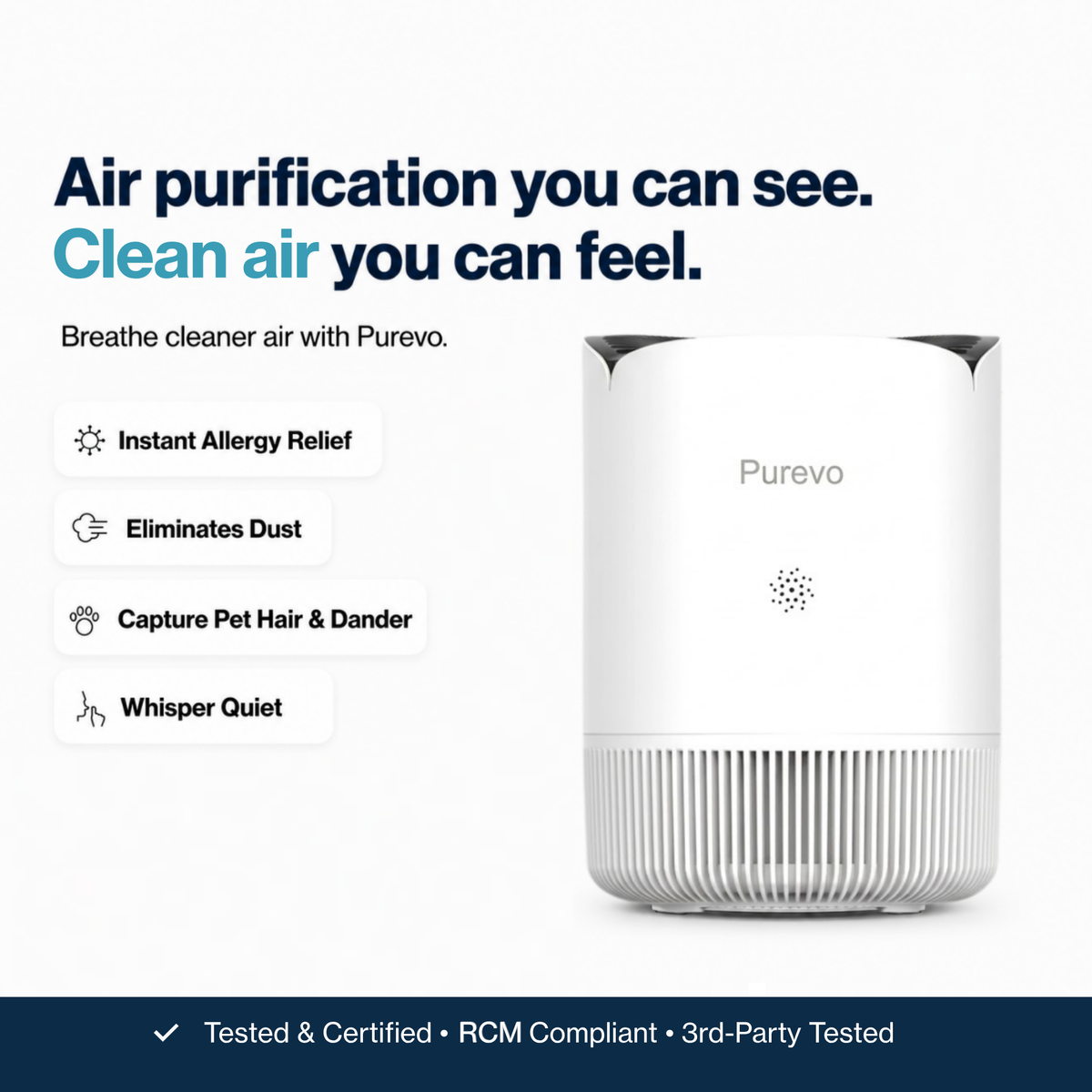 Purevo Air™ HEPA Air Purifier
