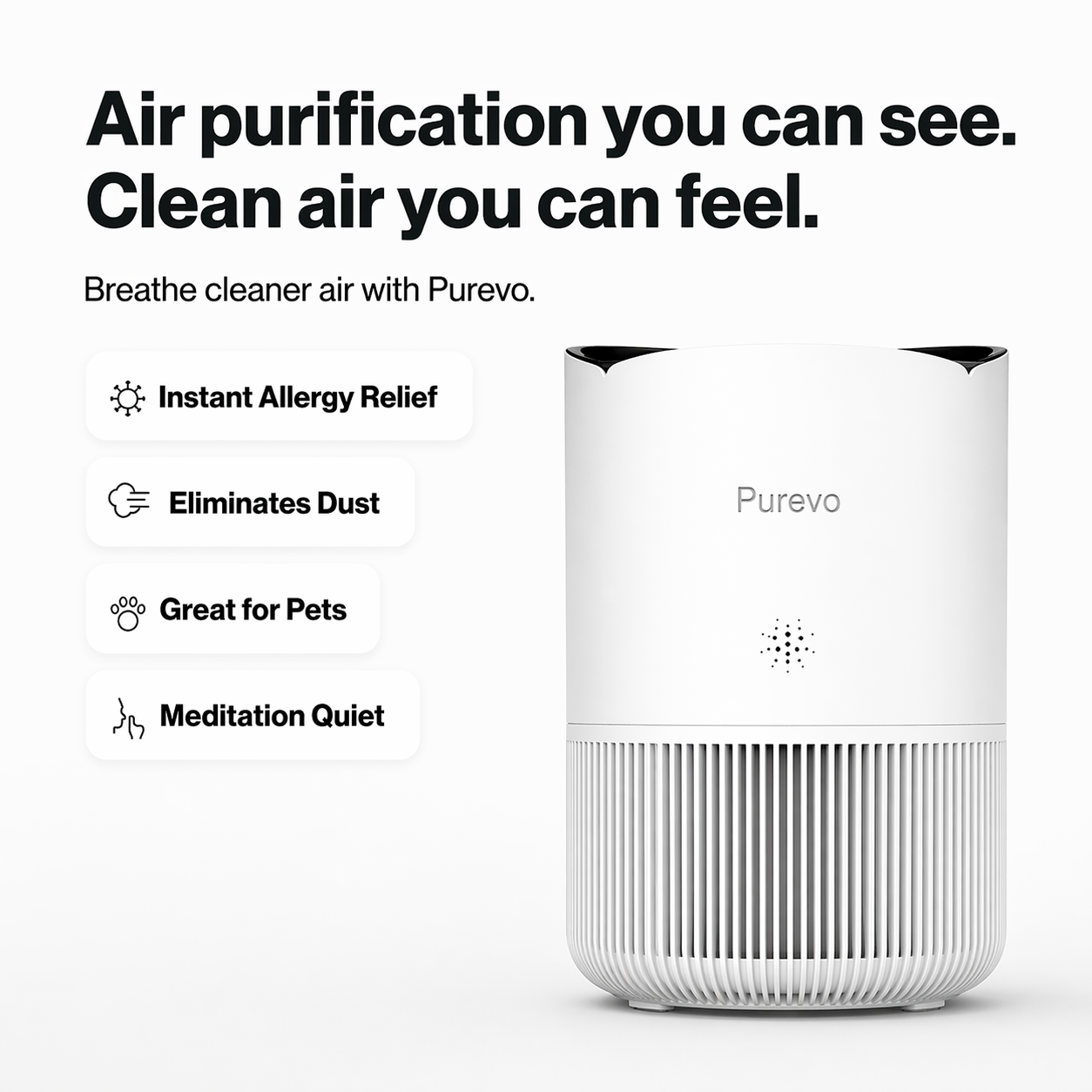 Purevo Air PRO™ HEPA Air Purifier