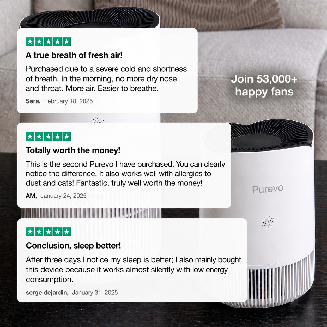 Purevo Air™ HEPA Air Purifier